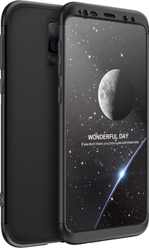 Samsung Galaxy S9 Plus Kılıf Double Dip 360 Protective Siyah