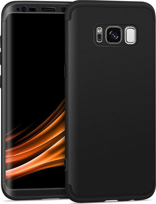 Samsung Galaxy S8 Kılıf Double Dip 360 Protective Siyah