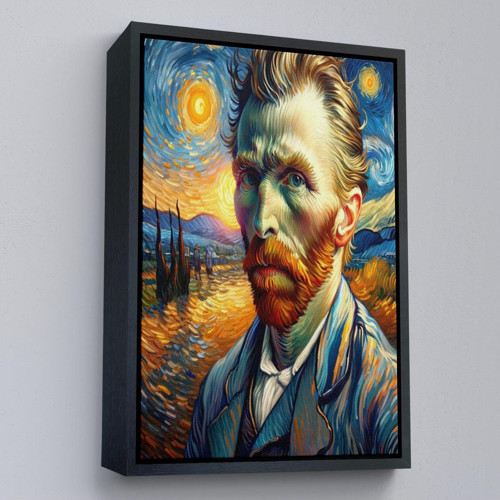 Çerçeveli Vincent Van Gogh Tablosu-7680