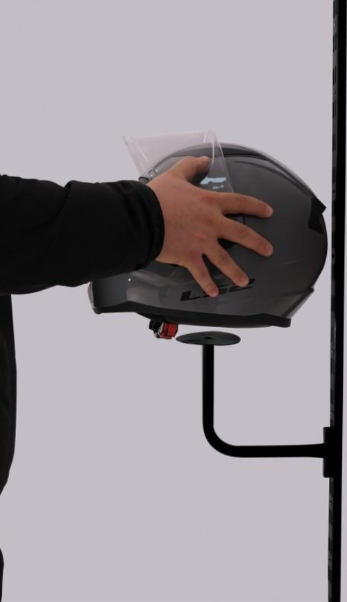 10 Adet - Dikmeye Geçen Kask Tutucu