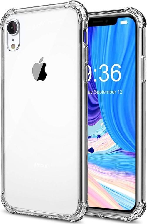 Shock-Absorbing Kılıf Apple iPhone XR (6.1'') Şeffaf