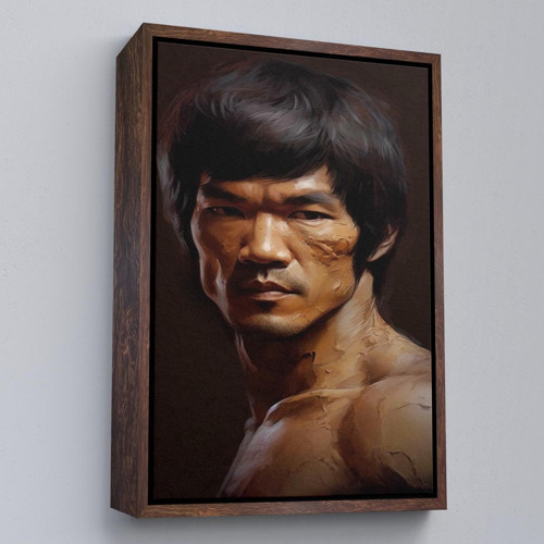 Çerçeveli Bruce Lee Tablosu-7749