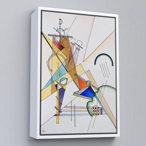 Çerçeveli Wassily Kandinsky Gewebe Tablo-7493