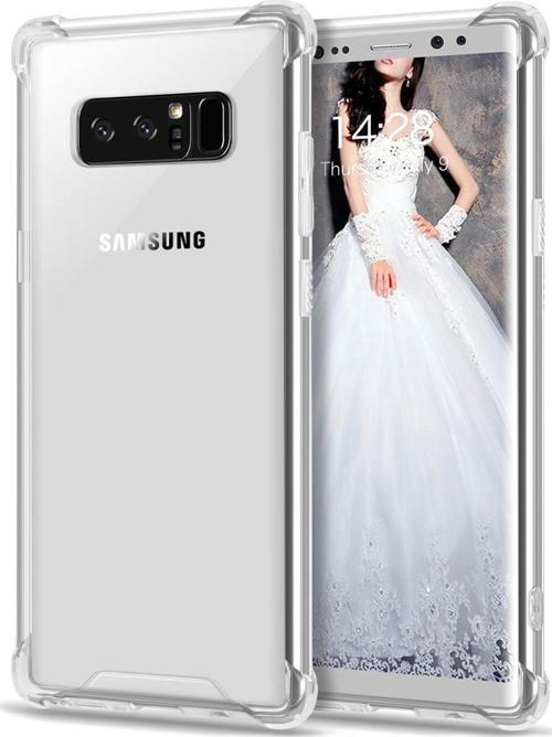 Shock-Absorbing Kılıf Samsung Galaxy Note 8 Şeffaf