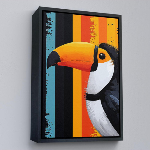 Çerçeveli Toucan Kuşu Tablo-7587