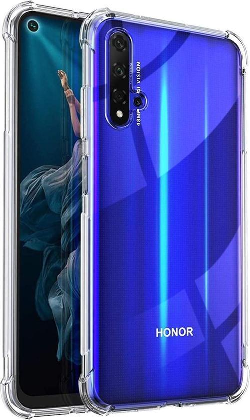 Huawei Honor 20 Kılıf Shock Absorbing Şeffaf