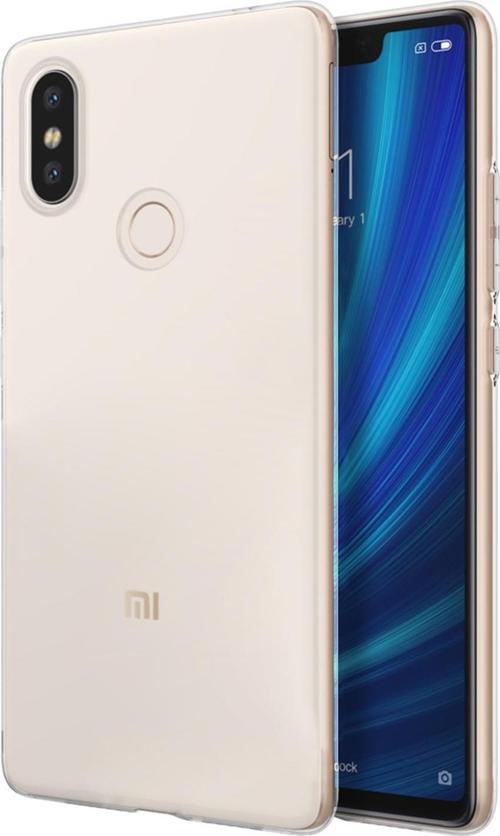 Xiaomi Mi 8 SE Kılıf Transparent Soft Beyaz