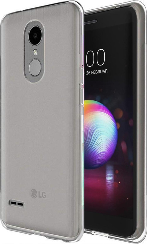 LG K11 Kılıf Transparent Soft Beyaz