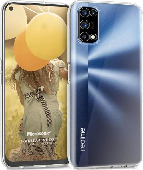 Realme 7 Pro Kılıf Transparent Soft Beyaz