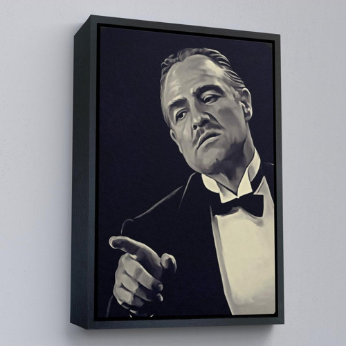 Çerçeveli Godfather Mafya Film Tablo-7716