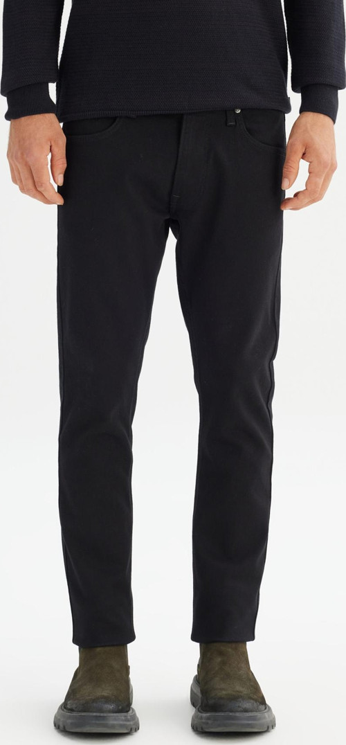 Luke Pamuklu Slim Fit Normal Bel Dar Paça Jeans Erkek Kot Pantolon ML719HFAE 001 SİYAH