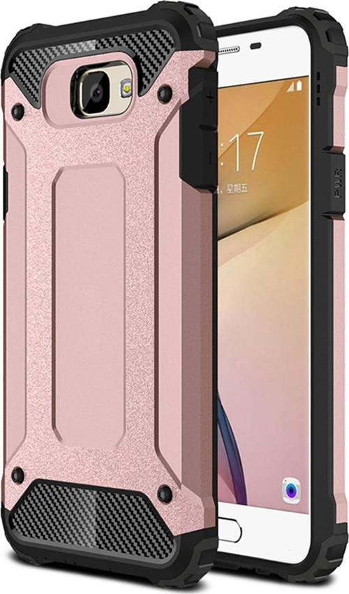Samsung Galaxy J7 Prime 2 Kılıf Rugged Armor Rose Gold