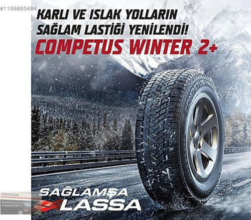 225/65R17 106H XL M+S SFM COMPETUS WINTER 2+ (4x4-SUV) KIŞ LASTİĞİ (ÜRETİM YILI:2023)