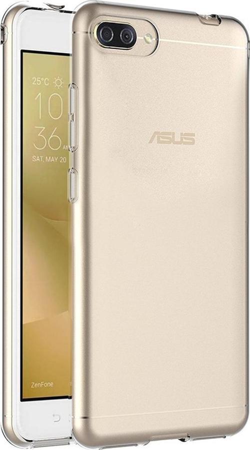 Asus Zenfone 4 Max (5.2'') ZC520KL Kılıf Transparent Soft Beyaz