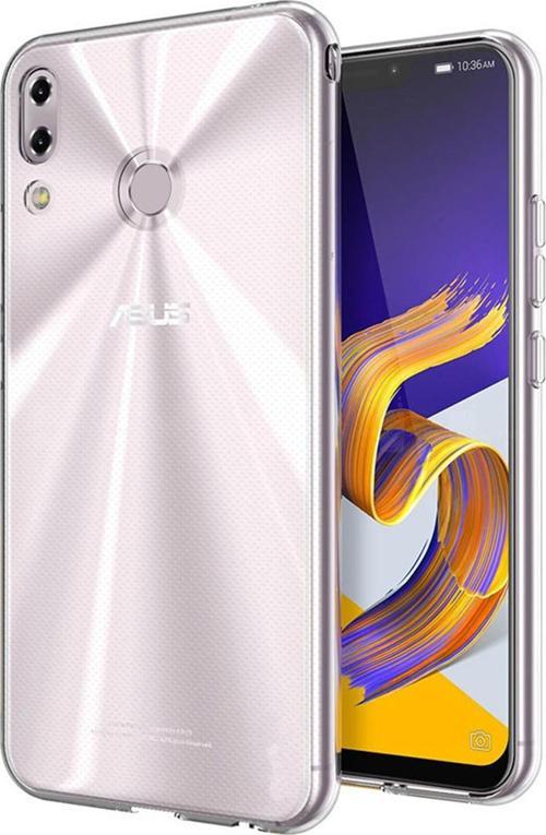 Asus Zenfone 5 (6.2'') ZE620KL Kılıf Transparent Soft Beyaz