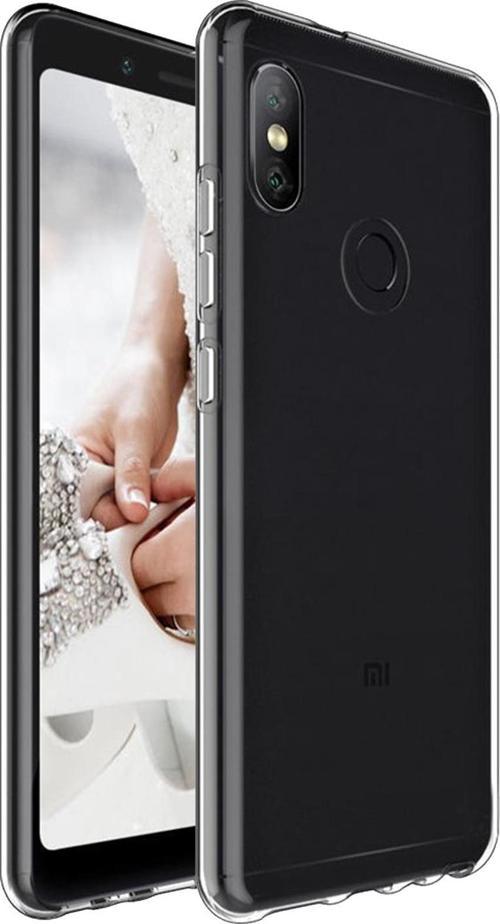 Xiaomi Redmi S2 Kılıf Transparent Soft Beyaz