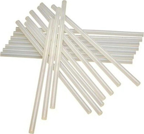 Ince Silikon Çubuk Sıcak Silikon Tabanca Mumu 5 Adet 15 Cm (Mor Sanat Kırtasiye)