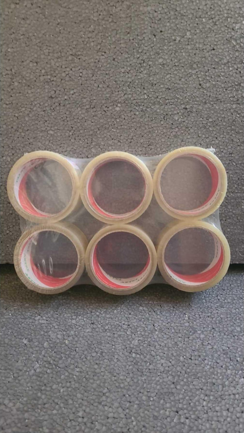 6'Lı 50 Metrelik Şeffaf Koli Bandı – 45 Mm Genişlik Ambalaj & Paketleme Bandı