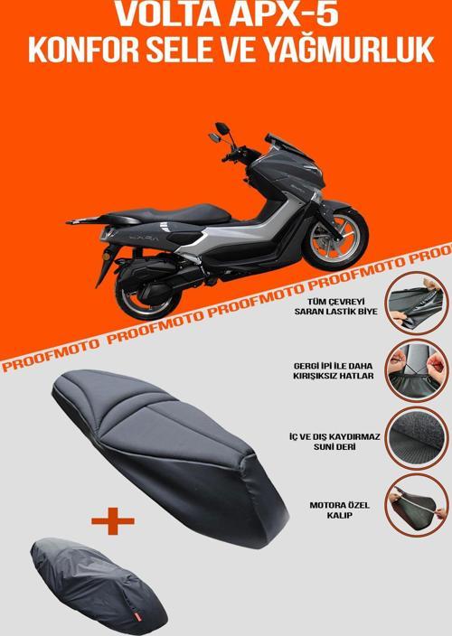 VOLTA APX-5 KONFOR SELE VE YAĞMURLUK KILIF