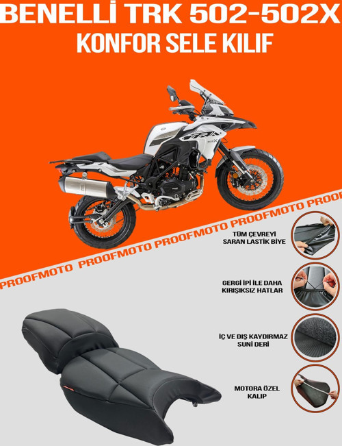 Benelli Trk 502 - 502x Konfor Sele Kılıf