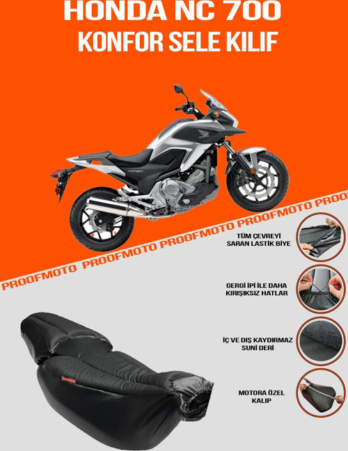 HONDA NC 700 Konfor Sele Kılıf