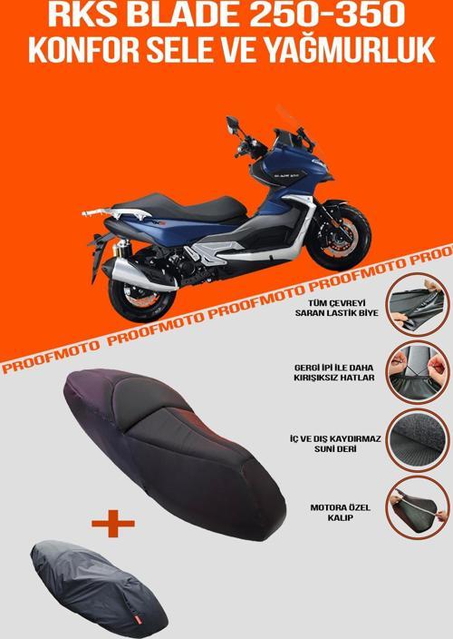 RKS BLADE 250 & BLADE 350 Konfor Sele Ve Yağmurluk Kılıf