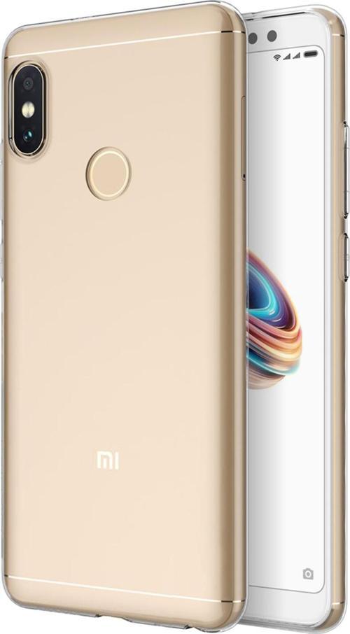 Xiaomi Redmi Note 5 Pro Kılıf Transparent Soft Beyaz