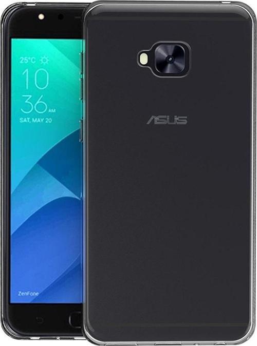 Asus Zenfone Live (5.5'') ZB553KL Kılıf Transparent Soft Beyaz