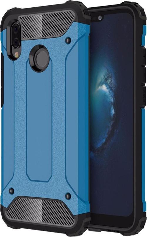 Huawei P20 Lite Kılıf Rugged Armor Mavi