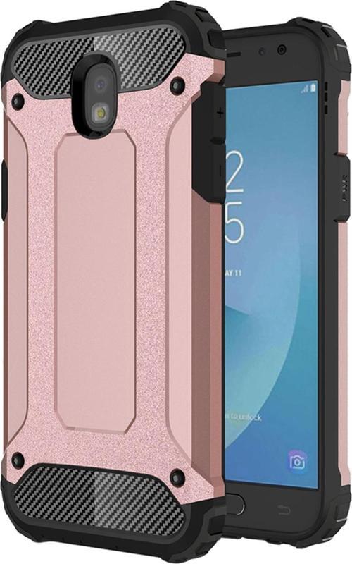 Samsung Galaxy J3 Pro Kılıf Rugged Armor Rose Gold