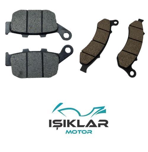 Mondial Drift L 125 Ön Arka Fren Balata Takımı IŞK0034