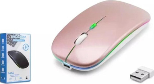 ZR215 Cba100 Rgb Rose Gold Şarjlı Mouse
