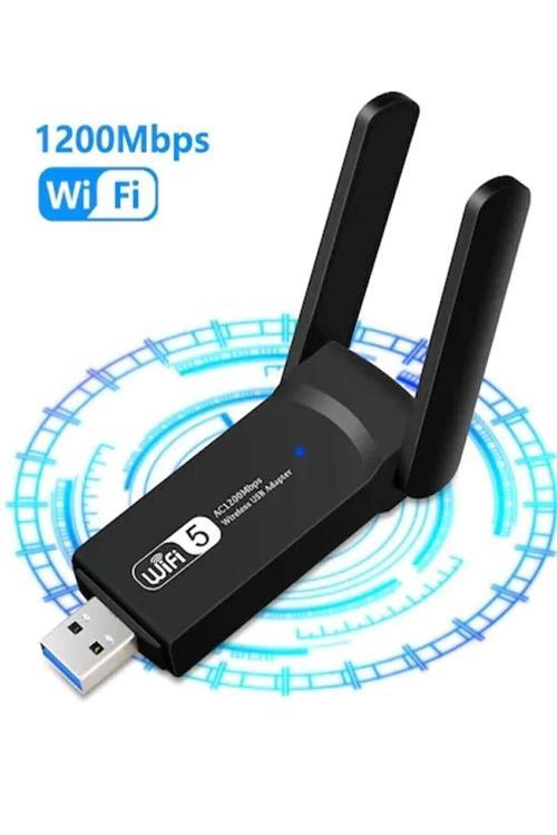 Dual Band Ac1200 Usb 3.0 Adaptör Kablosuz Wifi Yükseltici