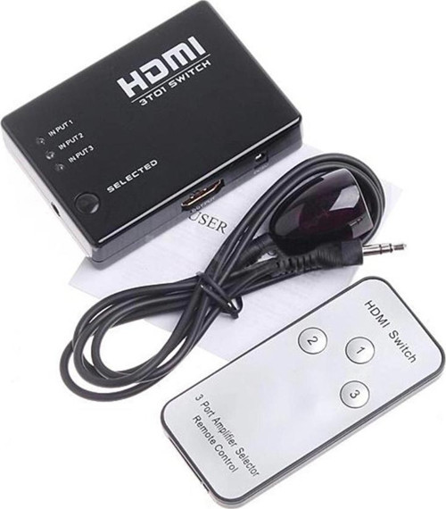 ZR272 301 Hdmı 3 Port Switch