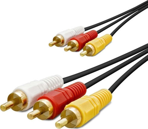 3Rca Kablo Gold 10M Siyah HDX5057