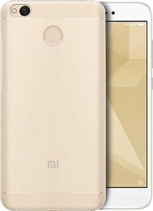 Xiaomi Redmi 4x Kılıf Transparent Soft Beyaz