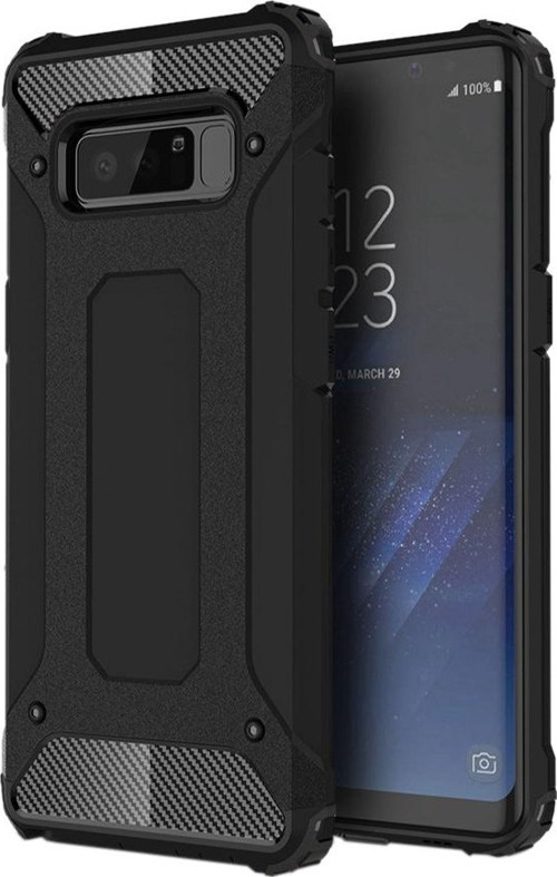 Samsung Note 8 Kılıf Rugged Armor Siyah