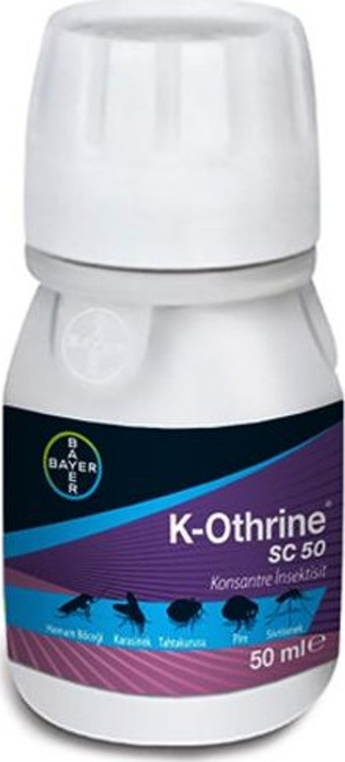 Bayer K-Othrıne 50Ml=Konsantre Haşere İlaç Kokusuz İnsektisit (4490)