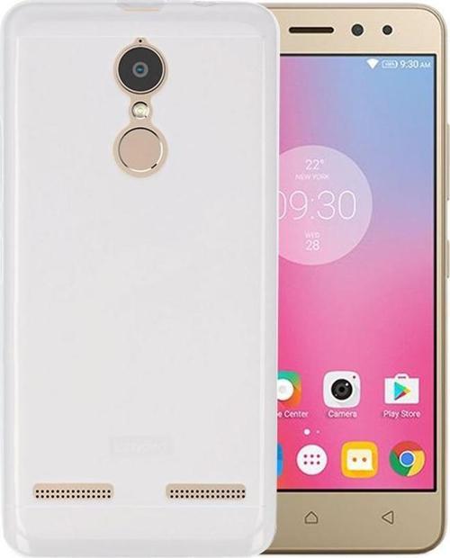 Lenovo K6 Power Kılıf Transparent Soft Beyaz