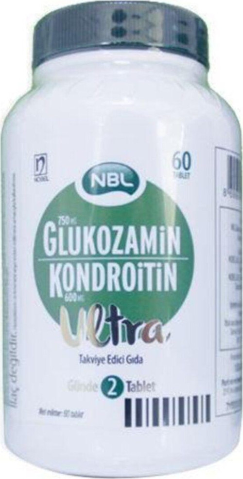 Nbl Glukozamin Kondroitin Ultra Takviye Edici Gıda 60 Tablet