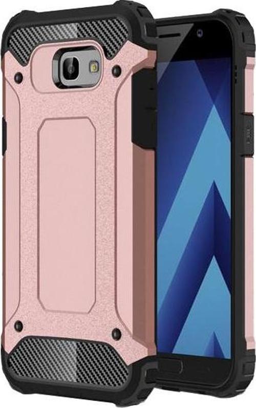 Samsung Galaxy A3 2017 Kılıf Rugged Armor Rose Gold
