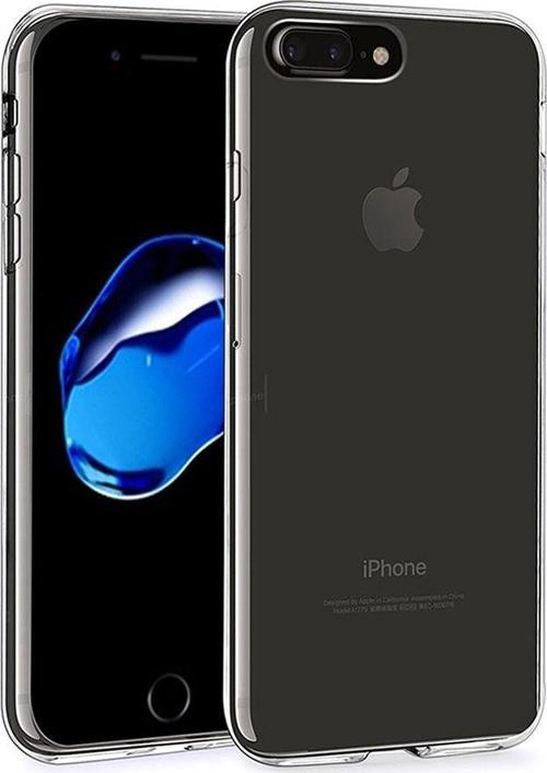 iPhone 7 Plus Kılıf Transparent Soft Beyaz