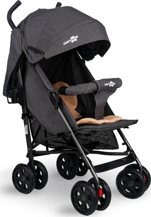 Tam Yatar Baston Bebek Arabası – Storm Grey