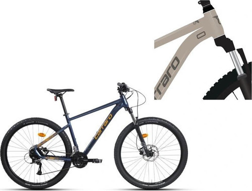 CRX 924 ERKEK DAĞ BİSİKLETİ 480H HD 29 JANT 24 VİTES GÜL GRİ KOYU GRİ
