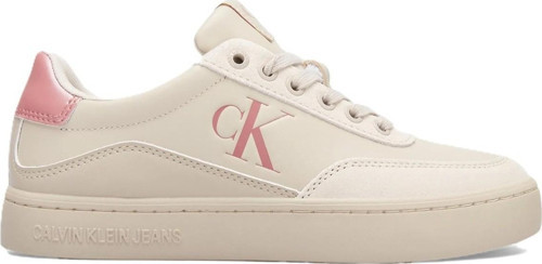 Classic Cupsole Low Leather Womens Sneaker Hakiki Deri Kadın Günlük Spor Ayakkabı Bej