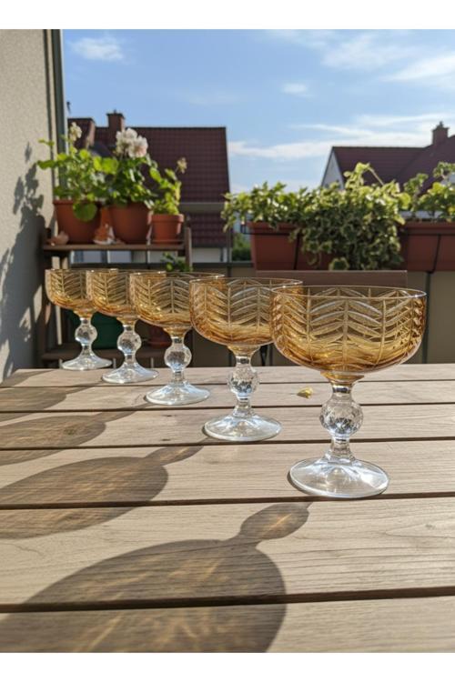 Bohemia Kristal Dondurmalık Cup Bardak 200 cc 6 adet