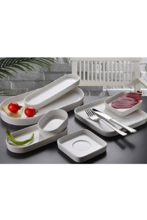 Gönül GNL3295 Beyaz Porselen Kahvaltı Takımı 23 Parça