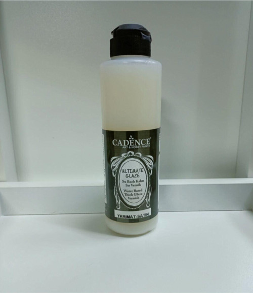 Ultimate Glaze Kalın Sır Vernik Yarı Mat 250 Ml