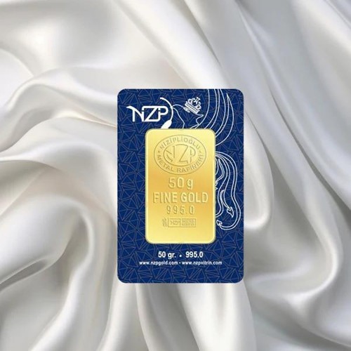 50 Gr 24 Ayar Nizipli Gram Altın