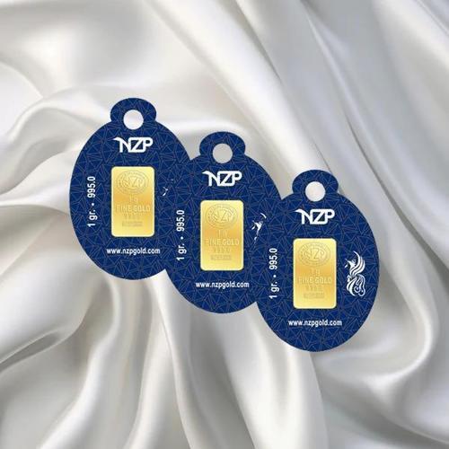 3 Adet 1 Gr 24 Ayar Nizipli Gram Altın